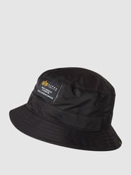 Fischerhut mit Logo von Alpha Industries Schwarz - 14
