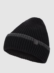 Muts met wol, model 'Pascal' van Chillouts Grijs / zwart - 38
