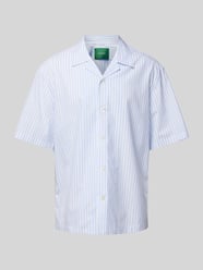 Relaxed Fit Freizeithemd mit Streifenmuster Modell 'ALFRED' von ANNARR Weiß - 2