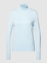 Longsleeve mit Rollkragen von Christian Berg Woman Blau - 6