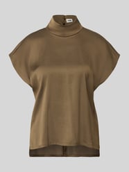 bluzka o kroju regular fit z satyny model 'ALARIA' od DRYKORN - 18