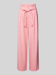 Wide Leg Stoffhose mit Bundfalten von Marc Cain - 6