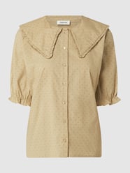 Bluse mit 1/2-Arm Modell 'Jules' von Modström Grün - 24