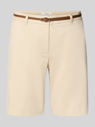 Szorty bermudy o kroju straight fit z tylnymi kieszeniami model 'Days' od b.young - 19