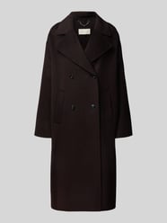 Lange jas van wol met reverskraag van Milano Italy - 32