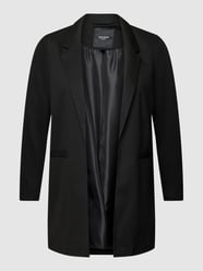 PLUS SIZE blazer met strookzakken, model 'VMVERINA' van Vero Moda Curve Grijs / zwart - 44