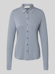 Regular fit overhemdblouse van viscosemix van Marc O'Polo - 2