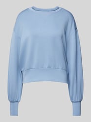 Sweatshirt mit überschnittenen Schultern von Scotch & Soda Blau - 43