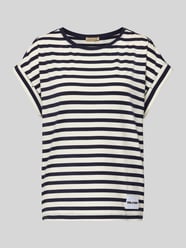 t-shirt o kroju oversized z detalem z logo od Smith and Soul - 14