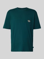 T-shirt met borstzak en labelstitching van adidas Originals - 22