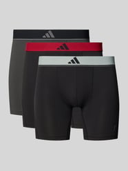 Trunks in een set van 3 met elastische band met logo van adidas Sportswear - 2