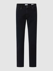 Slim Fit Jeans aus Bio-Baumwollmischung Modell 'Leon' von Selected Homme Blau / Türkis - 8