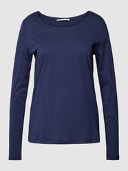 Longsleeve mit Rundhalsausschnitt von Lanius Blau - 2