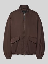 oversized bomberjack met baseballkraag model 'Hotensi' van OPUS - 15