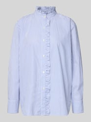 Bluzka koszulowa o kroju relaxed fit z czystej bawełny od Tommy Hilfiger - 20