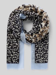 Sjaal van een mix van modal en katoen van Marc O'Polo - 27