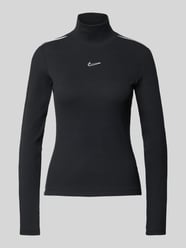 Shirt met lange mouwen in riblook van Nike - 2