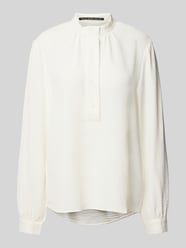 Regular fit blouse met ballonmouwen van QS - 2