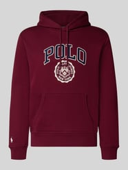 Relaxed Fit Hoodie aus Baumwoll-Mix von Polo Ralph Lauren Bordeaux - 40