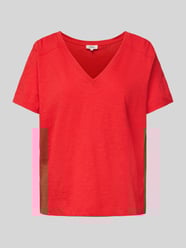 Regular fit T-shirt van puur katoen van s.Oliver RED LABEL - 47