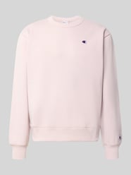 Sweatshirt mit Label-Details von Champion Pink - 19