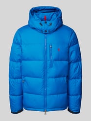 Steppjacke mit Logo-Stitching von Polo Ralph Lauren Blau - 36