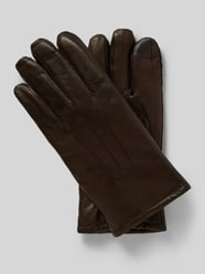 Handschoenen met touchfunctie van schapenleer, model 'DAN' van Akaroa - 5