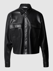 Jacke in Leder-Optik Modell 'Bapita' von BOSS Schwarz - 18
