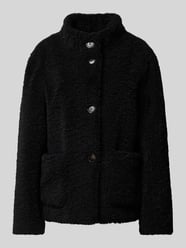 Jacke mit Teddyfell von Fuchs Schmitt Schwarz - 38