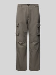 Regular Fit Cargohose mit Cargotaschen von EIGHTYFIVE Grau - 32