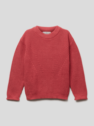 Strickpullover mit Rundhalsausschnitt Modell 'SWEATER ROYAL' von Mango Rosa - 28