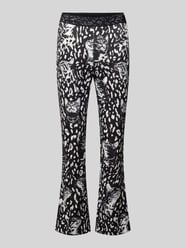Bell bottom met all-over motief van Marc Cain - 46