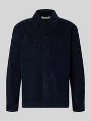 Regular Fit Hemdjacke aus reiner Baumwolle Modell 'REGTATE' von Selected - 42