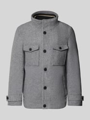 Regular Fit Jacke mit Woll-Anteil von Christian Berg Men - 4