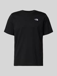 T-Shirt mit Label-Stitching von The North Face - 34