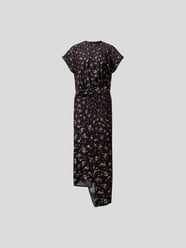 Maxikleid mit floralem Muster von Paco Rabanne Schwarz - 16