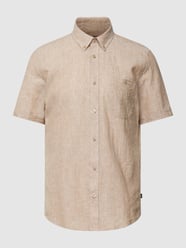 Koszula casualowa z kołnierzykiem typu button down model ‘trostol’ od Matinique Zielony - 39