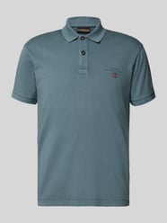 Regular Fit Poloshirt mit Label-Stitching Modell 'elbas' von Napapijri - 33