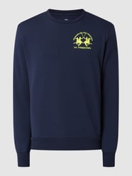 Sweatshirt mit Logo  von La Martina Blau - 30