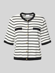 Strickjacke mit Knopfleiste von Jake*s Collection - 22