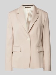 Blazer mit Reverskragen von Windsor Beige - 7