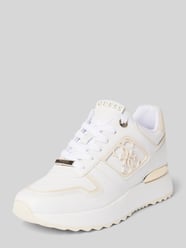 Sneaker mit Label-Applikation Modell 'KOYAA' von Guess - 39