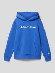 Hoodie mit Logo-Print von CHAMPION Blau - 42