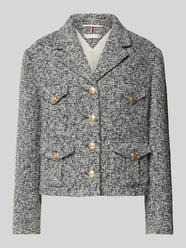 Blazer in Bouclé-Optik von Tommy Hilfiger Grau - 17