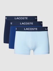 Trunks mit elastischem Bund im 3er-Pack von Lacoste Blau - 44