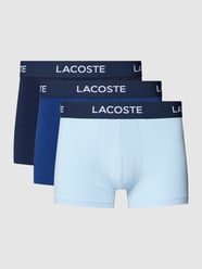 Trunks mit elastischem Bund im 3er-Pack von Lacoste Blau - 5