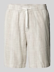 Relaxed Fit Bermudas aus reiner Baumwolle von s.Oliver RED LABEL Beige - 32