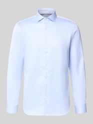 Koszula biznesowa o kroju slim fit z czystej bawełny od Jake*s - 10