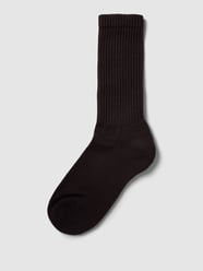 Socken mit Strukturmuster von Colorful Standard Braun - 4