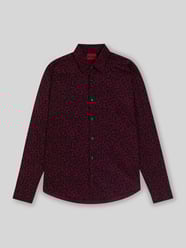 Slim fit vrijetijdsoverhemd van puur katoen, model 'ERMO' van HUGO Bordeaux - 10